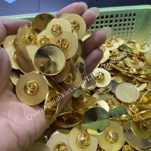 Huy hiệu cài áo phôi đồng hình tròn 3 pin-cai-ao-phoi-dong