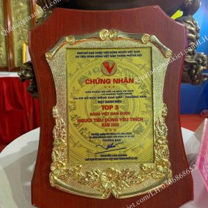 Biểu trưng gỗ eo khung nhựa mạ vàng,mạ bạc 1 bieu-trung-go-eo-dong-an-mon