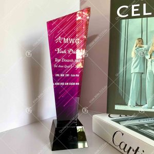 cup vinh danh pha le vat de den