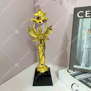 Cúp composite thiên thần mạ vàng 3 cup-vinh-danh-composite-thien-than-ma-vang