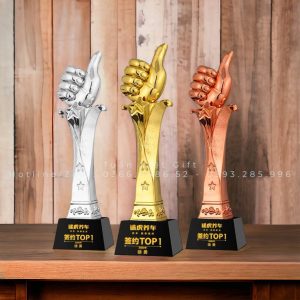 Cúp composite TK28 bàn tay Like mẫu 02 1 cup-ban-tay-like-mau-2-ma-vang-bac-dong